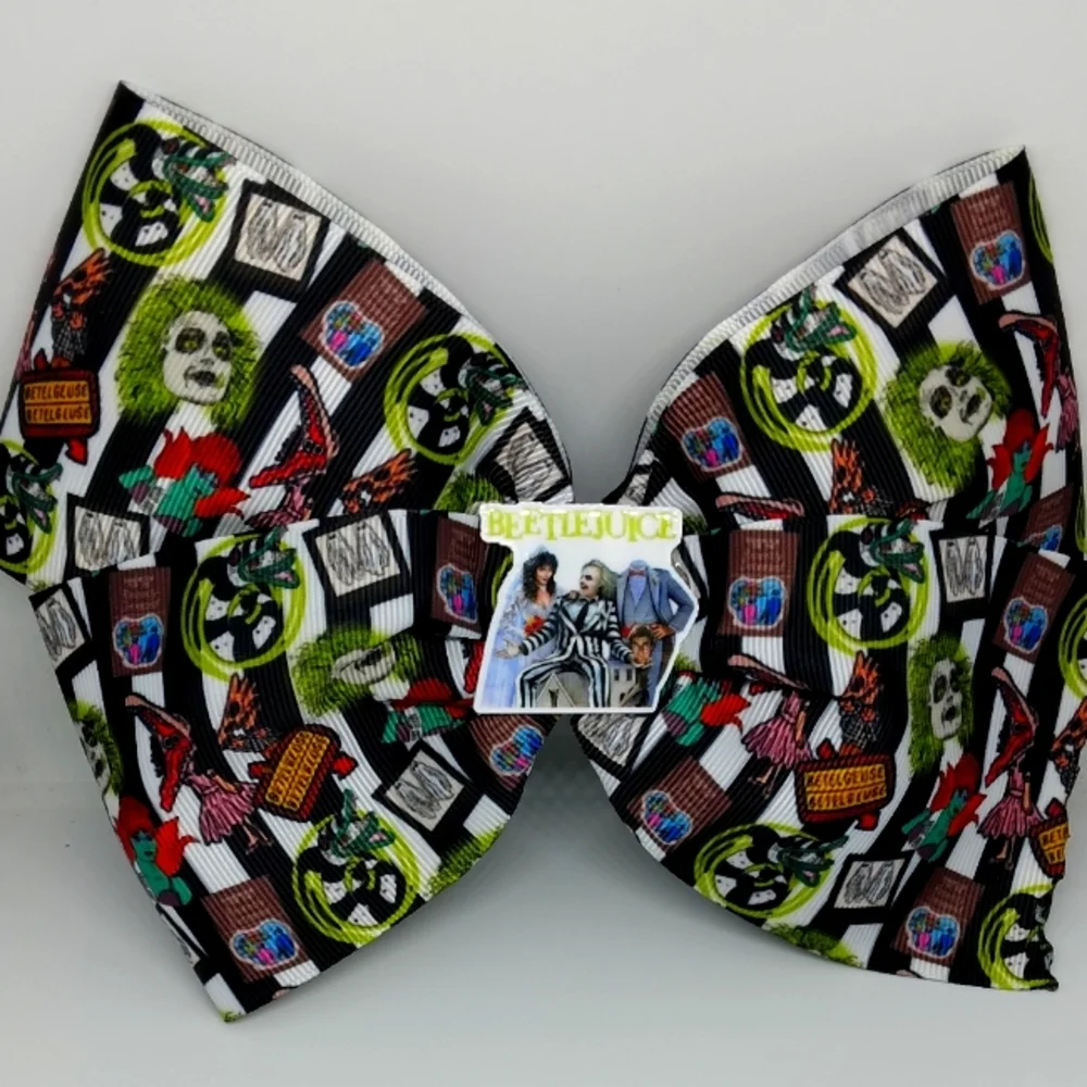 Beetlejuice hair Bow